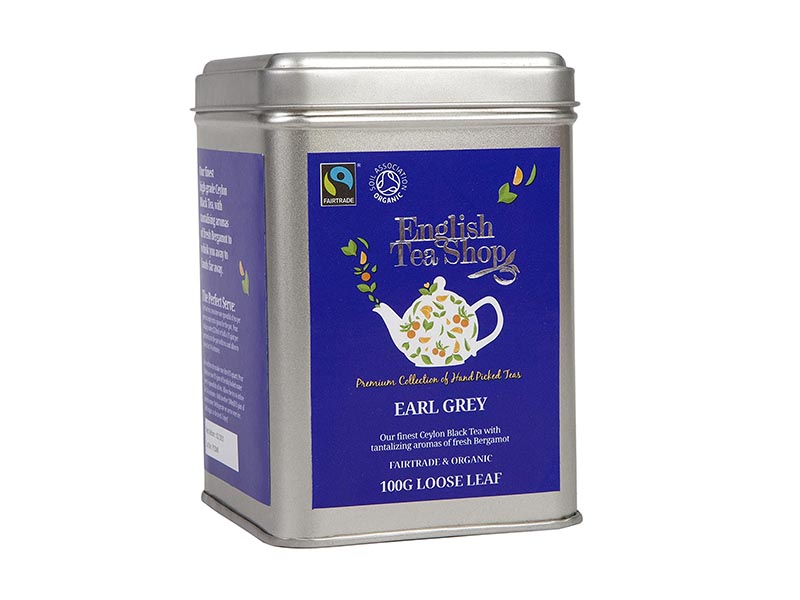 earl grey English Tea Shop ორგანული შავი ჩაი ბერგამოტით - Image 1