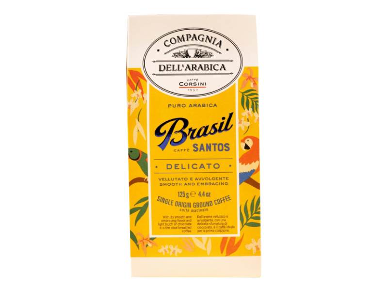 Corsini Brasil 125g ground Corsini Brasil 125გ.