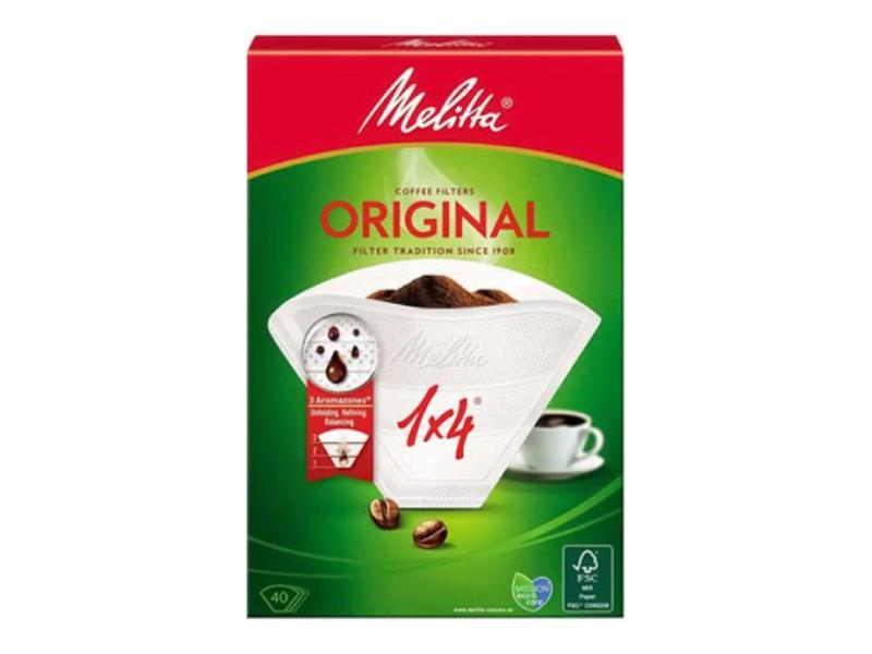qagaldis piltri Melitta aroma zonesx40 ქაღალდის ფილტრი Melitta Aroma Zones x40 - Image 1